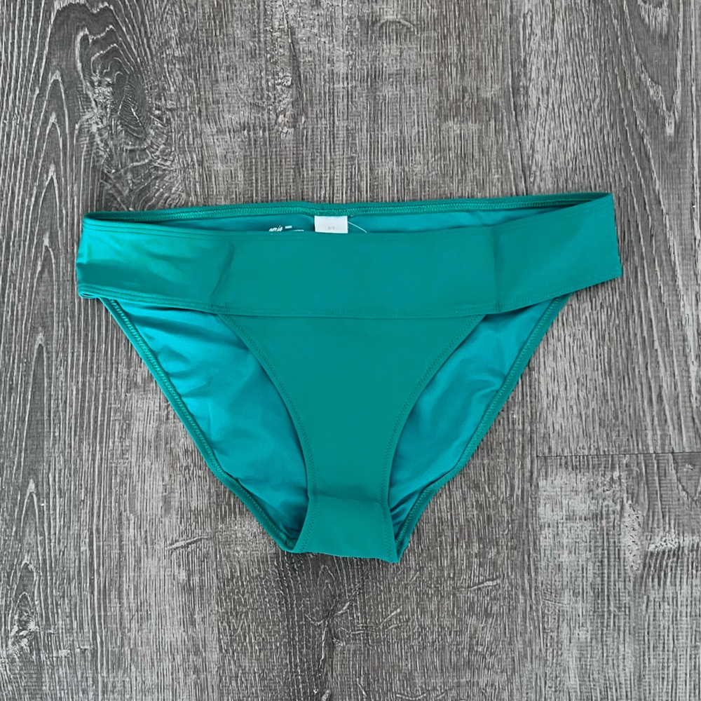 NWT Aerie green bikini Swim bottom